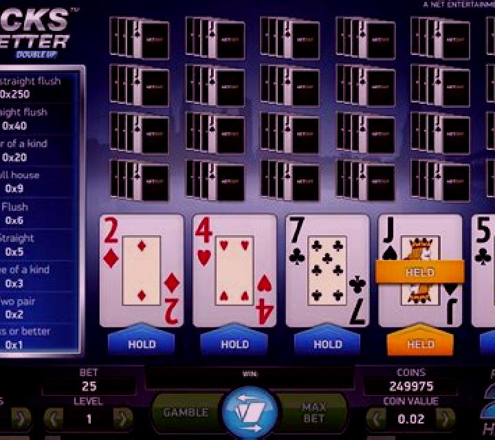 Jacks or Better Multi-Hand 25 slot