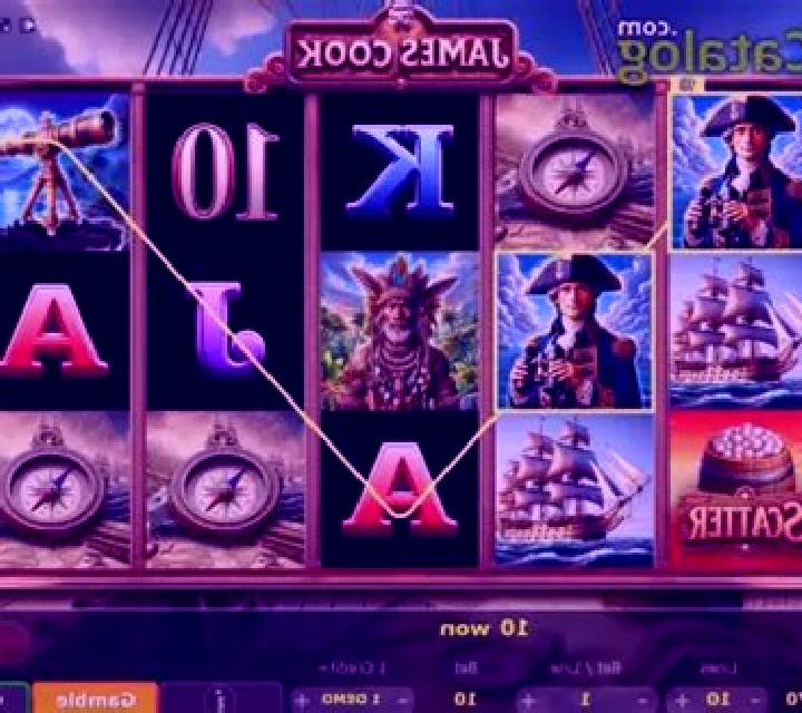 James Cook (Five Men Games) slot