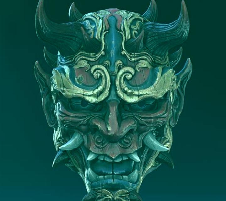 Japanese Mask (Gamatron) slot game