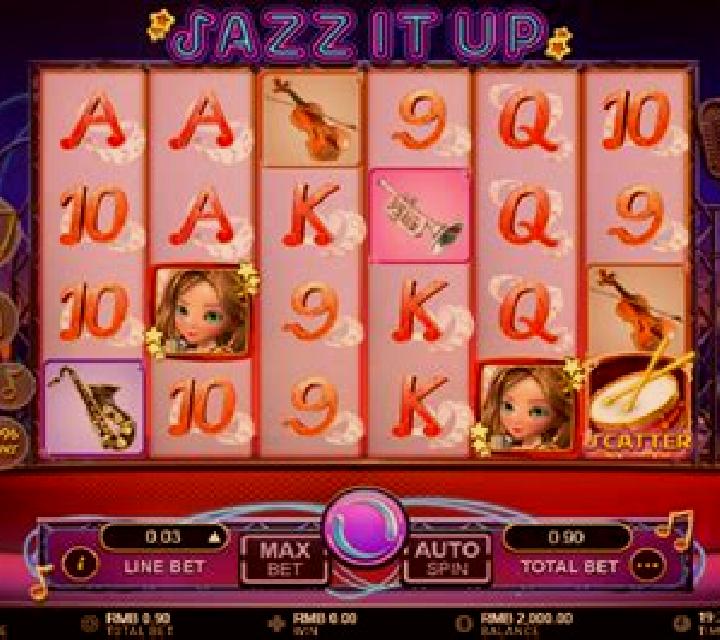 Jazz It Up slot machine
