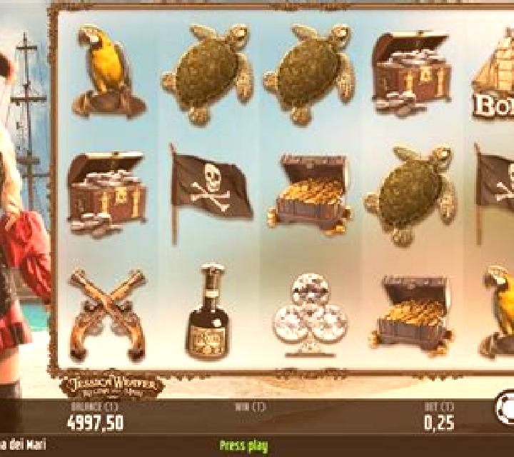 Jessica Weaver Regina dei Mari slot game