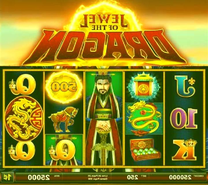 Jewel of the Dragon Fu Lion slot machine