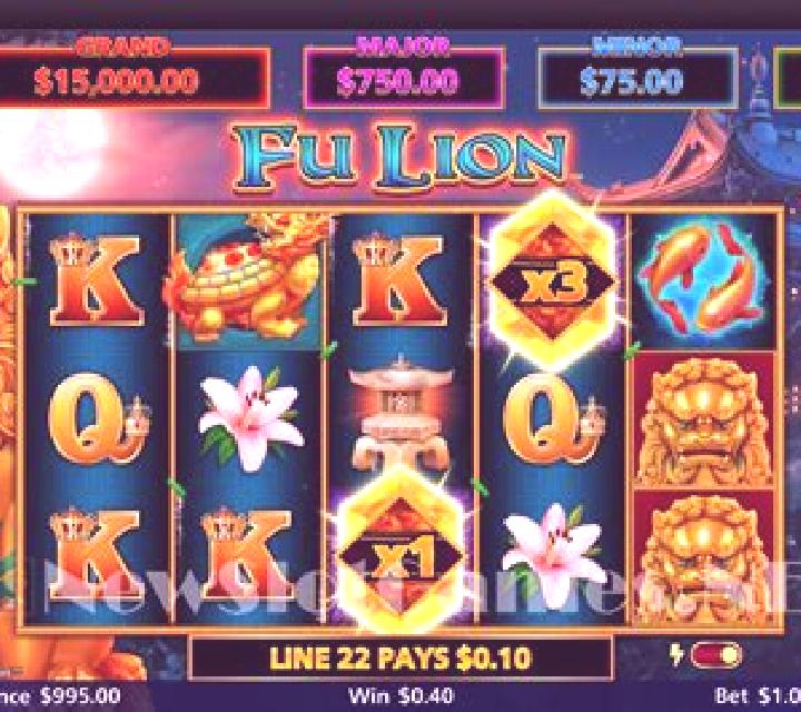 Jewel of the Dragon Fu Lion slot