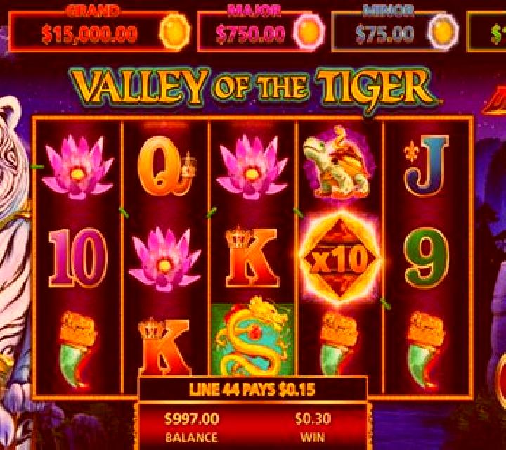 Jewel of the Dragon Valley of the Tiger slot game