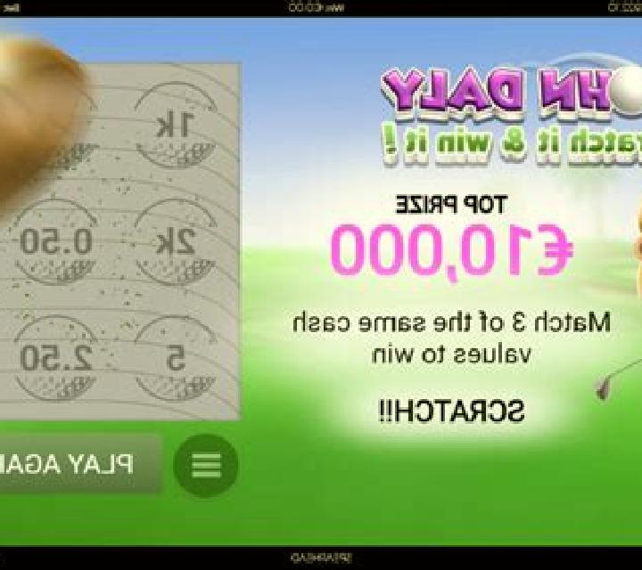 John Daly Scratch It and Win It! online slot