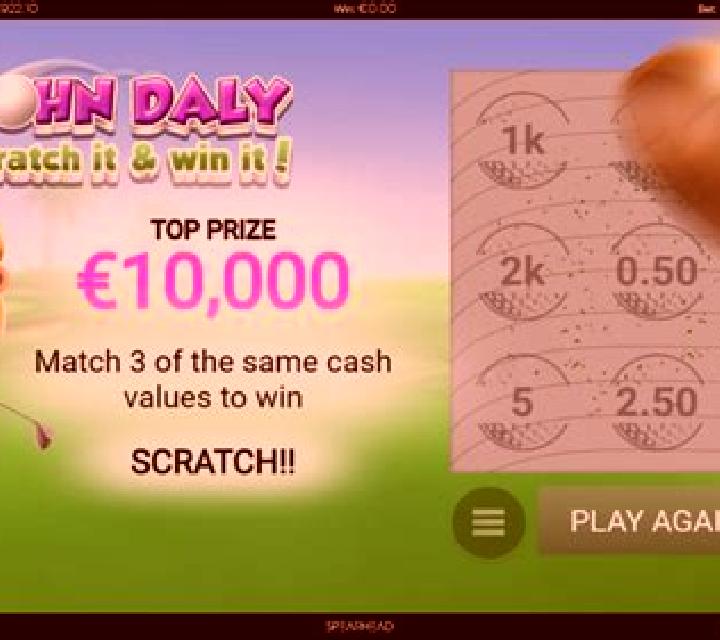 John Daly Scratch It and Win It! slot game