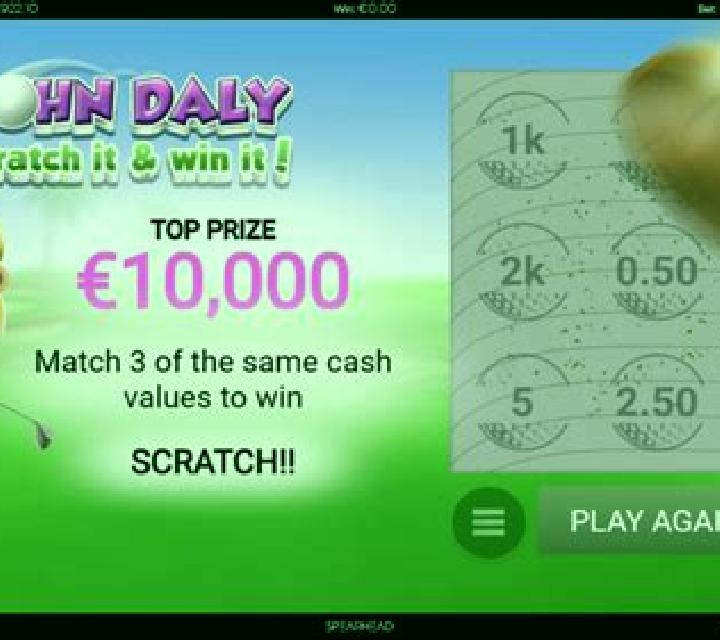John Daly Scratch It and Win It! slot