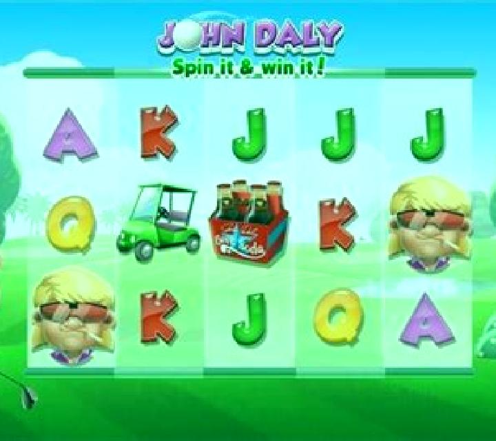John Daly Spin it and Win it slot