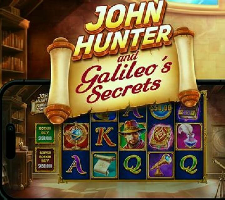 John Hunter and Galileo’s Secrets online slot