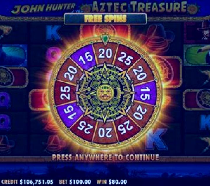 John Hunter and the Aztec Treasure online slot