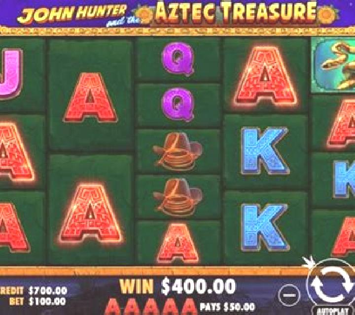 John Hunter and the Aztec Treasure slot machine