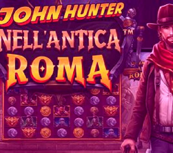 John Hunter nell Antica Roma slot machine