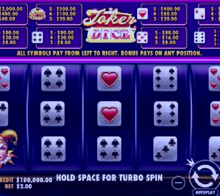 Joker Area Dice slot machine