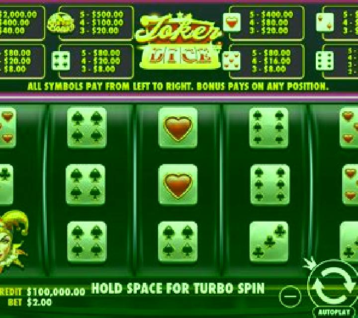 Joker Dice (Air Dice) slot