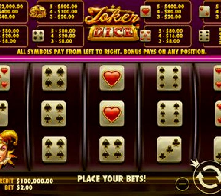 Joker Dice slot machine