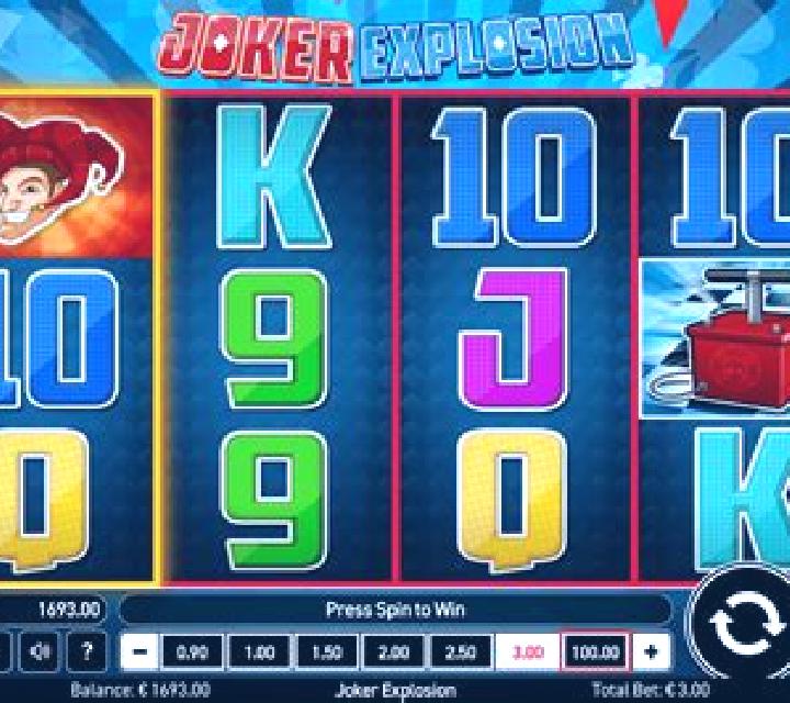 Joker Explosion slot game