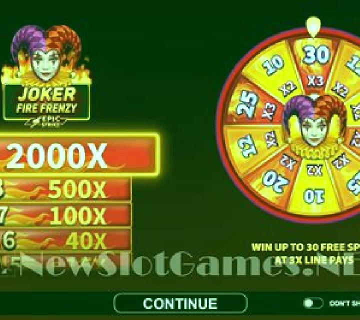 Joker Fire Frenzy slot