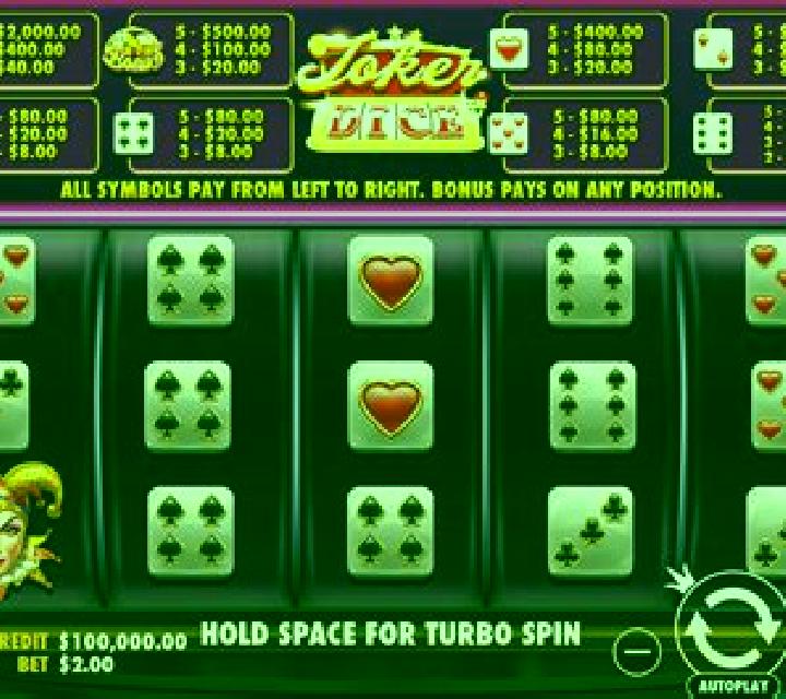 Joker Hunt Dice slot machine
