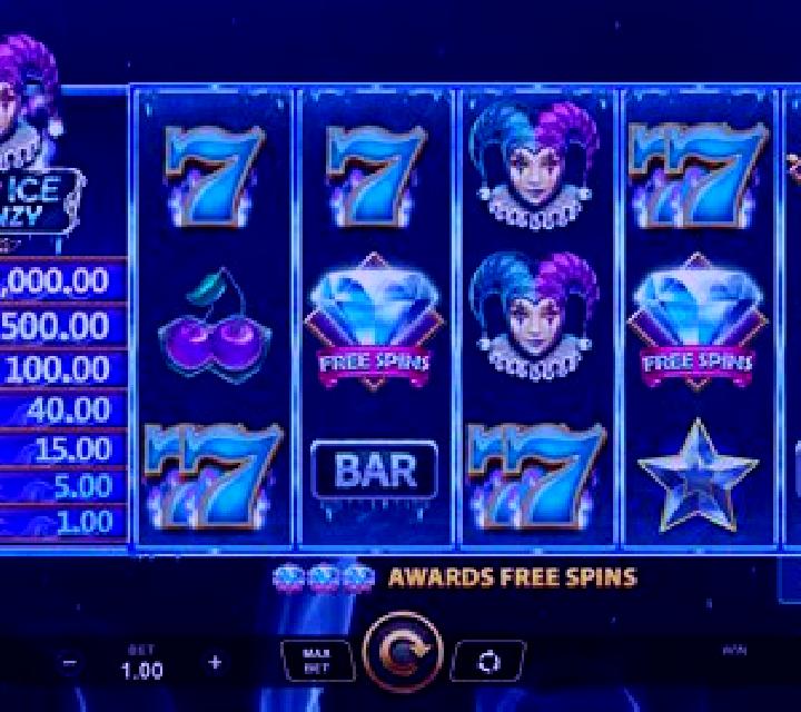 Joker Ice Frenzy Epic Strike slot machine