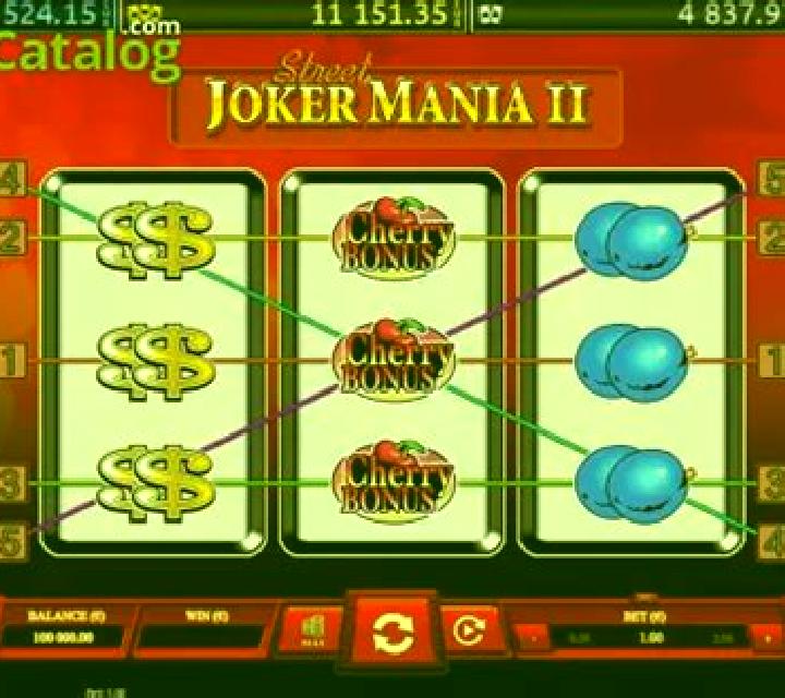 Joker Mania II Street slot