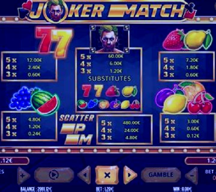 Joker Match slot