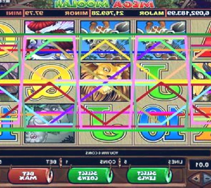 Joker Rush Mega Moolah slot machine