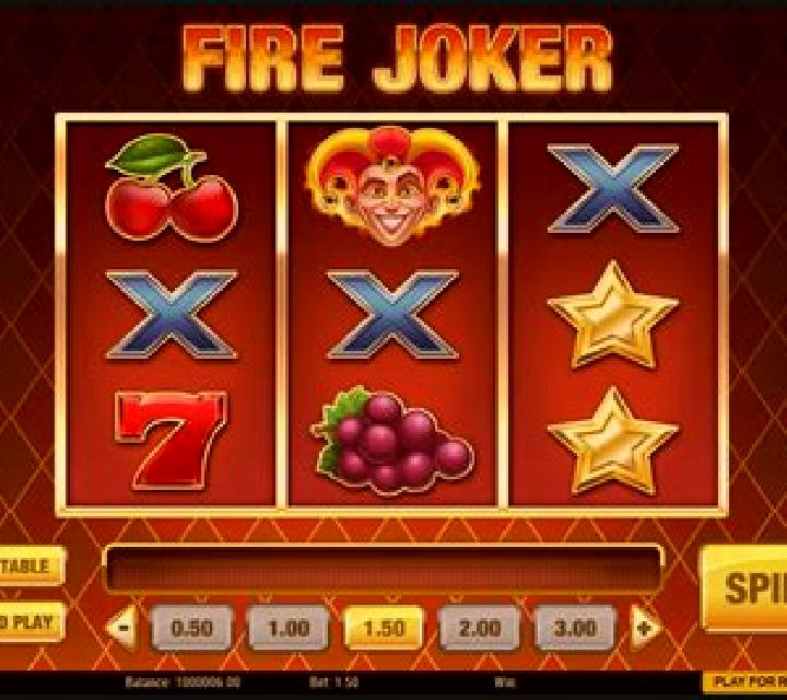 Joker s Fire Bar slot game