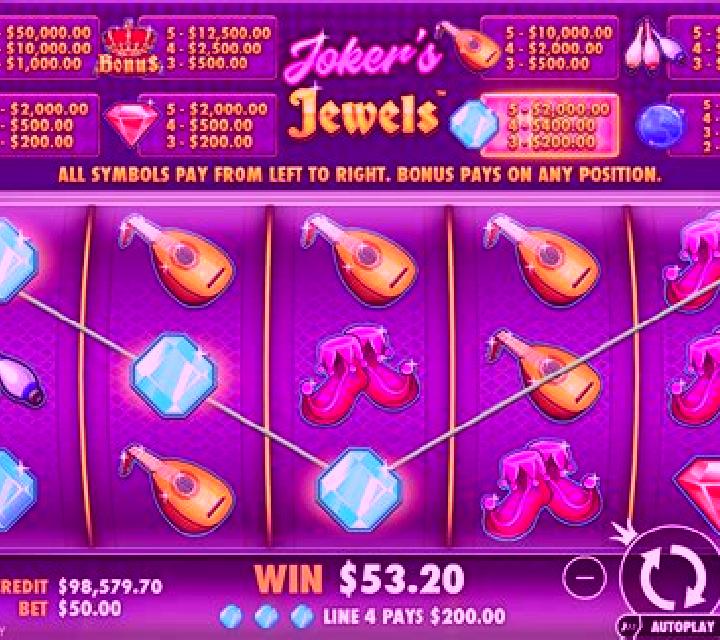 Joker’s Jewels Cash slot game