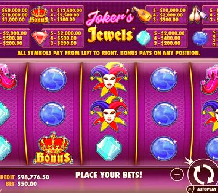 Joker s Jewels Dice slot game