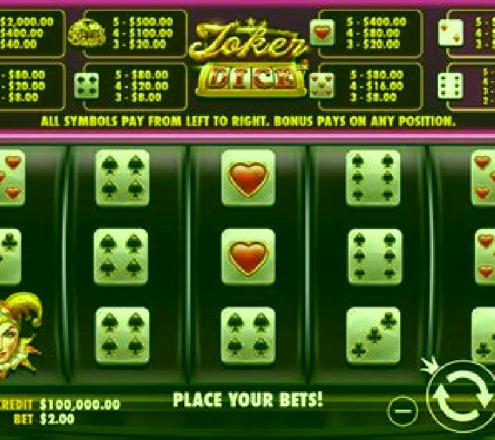 Joker s Jewels Dice slot