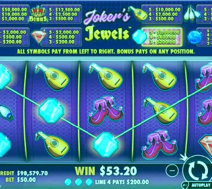 Joker’s Jewels Hold & Spin slot machine