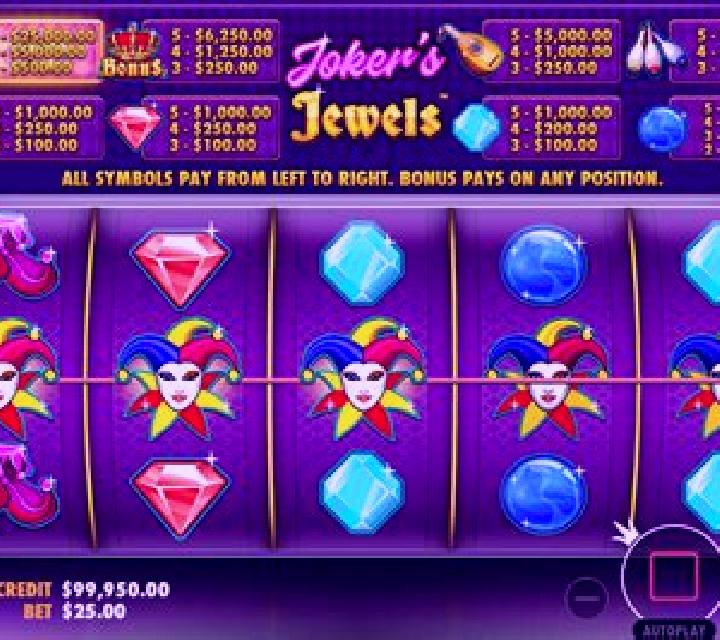 Joker’s Jewels Hot slot machine