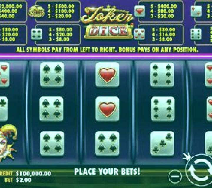 Jokers slot game