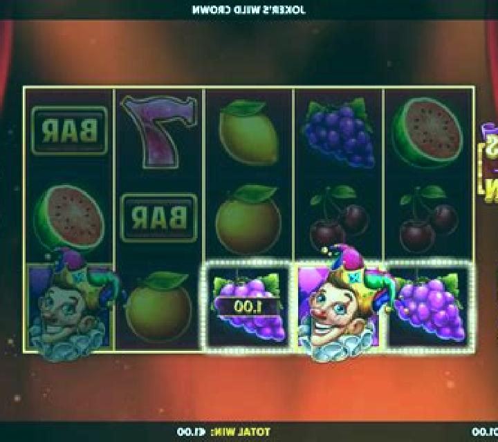 Joker s Wild Crown slot machine