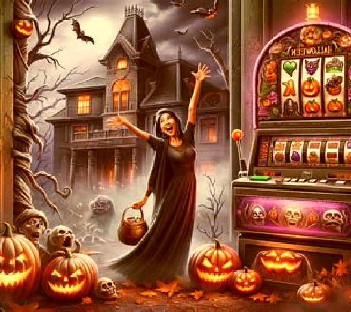 Joker s Wild Ride Halloween slot machine