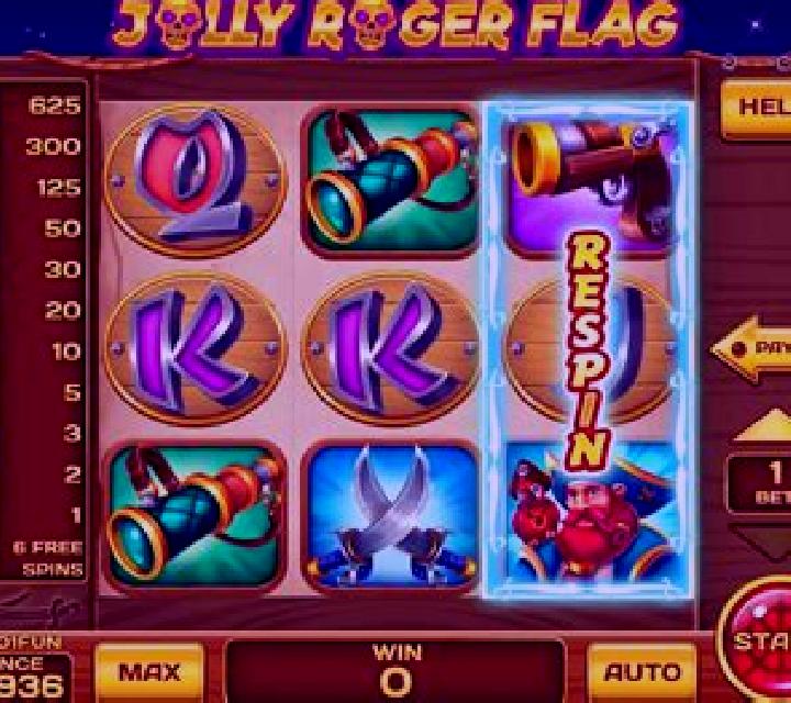 Jolly Roger Flag (Reel Respin) slot