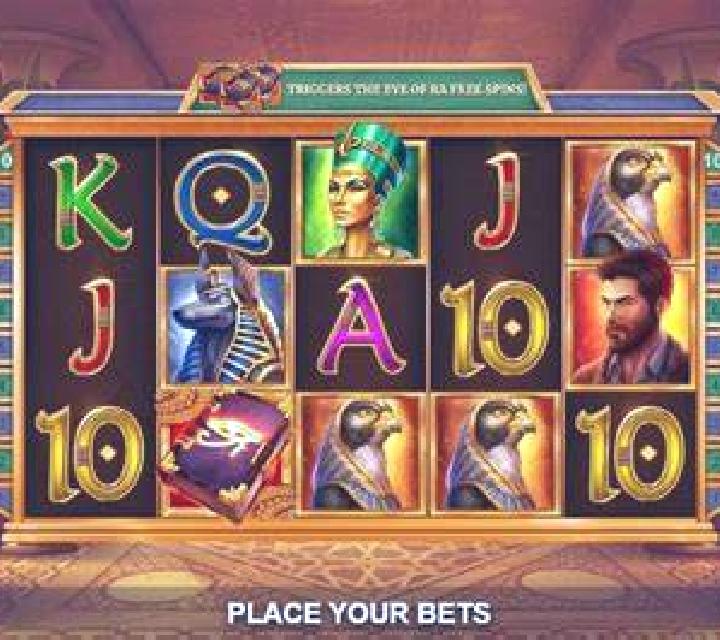 Jonny Ventura and The Eye of Ra slot machine