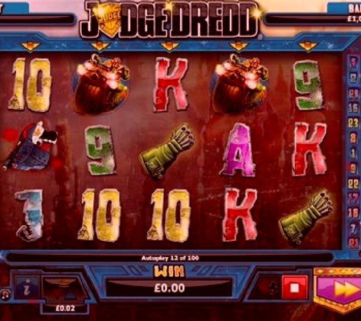 Judge Dredd online slot