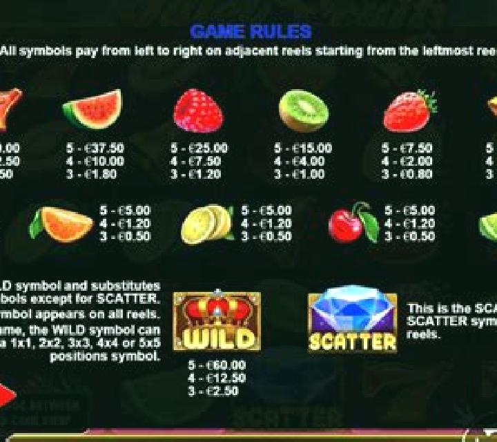 Juice and Fruits online slot
