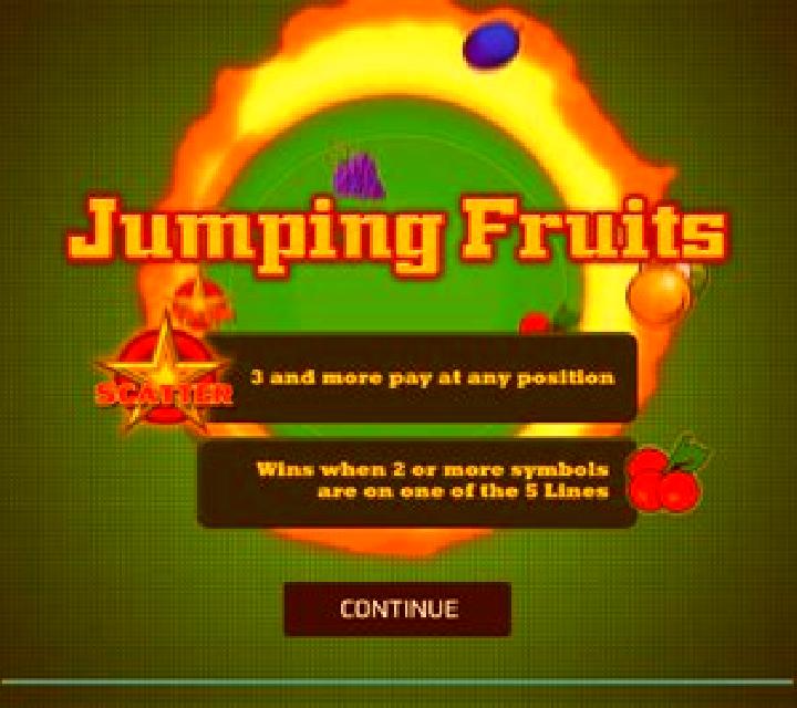 Jumping Fruits (Promatic Games) slot game