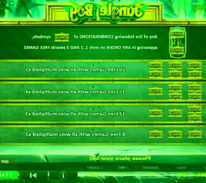 Jungle Boy (Five Men Games) slot