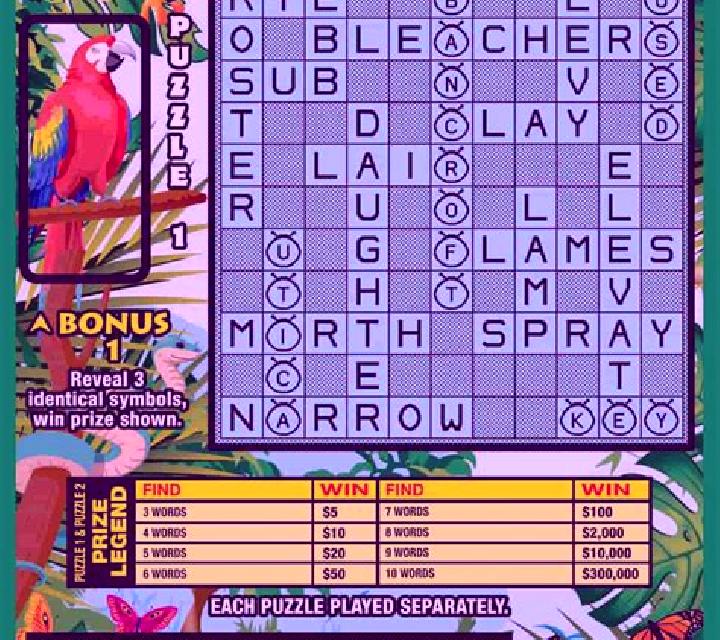Jungle Crossword online slot