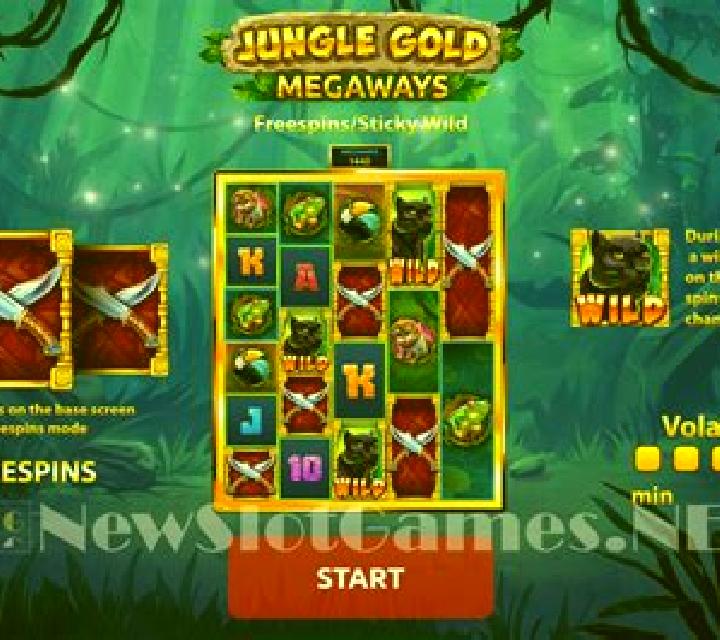 Jungle Gold Megaways online slot