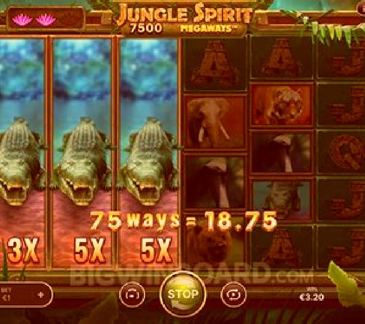 Jungle Spirit Megaways slot game