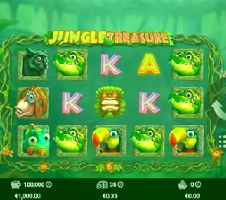 Jungle Treasure (MrSlotty) slot game