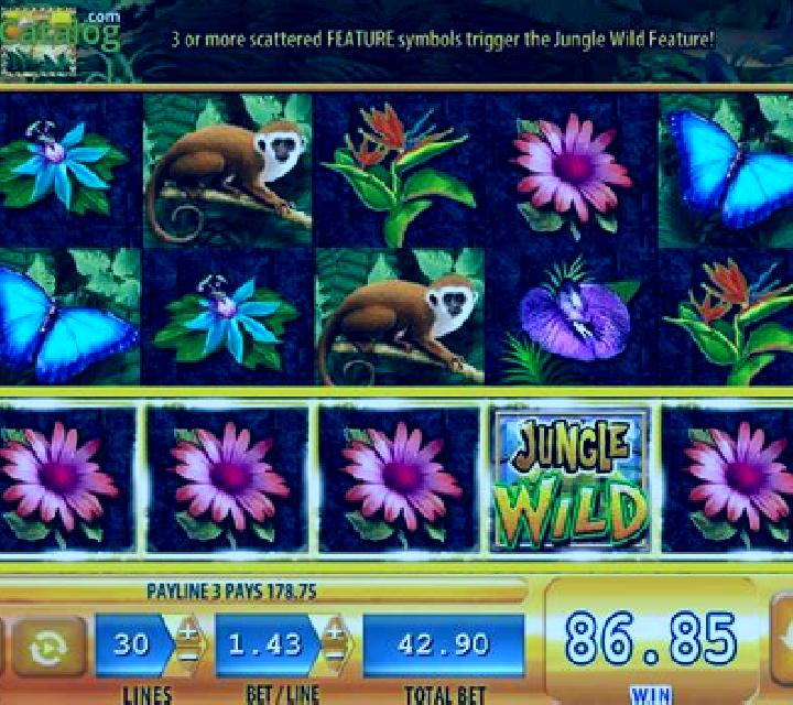 Jungle Wild (WMS, Light Wonder) slot