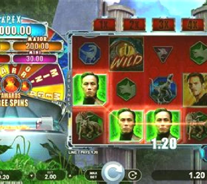 Jurassic World Raptor Riches slot game