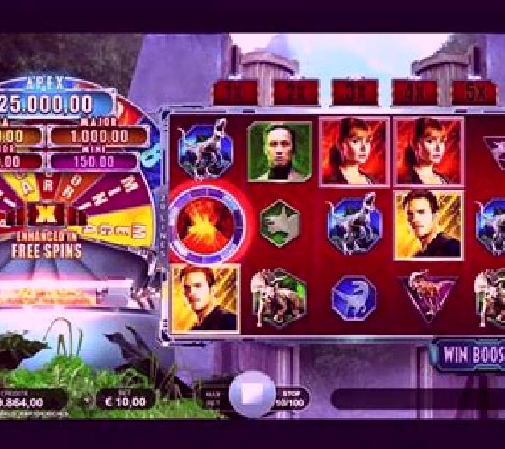 Jurassic World Raptor Riches slot machine