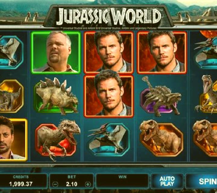 Jurassic World slot game