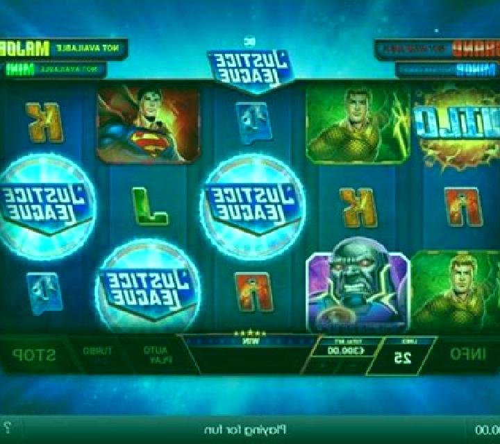 Justice League Comic slot